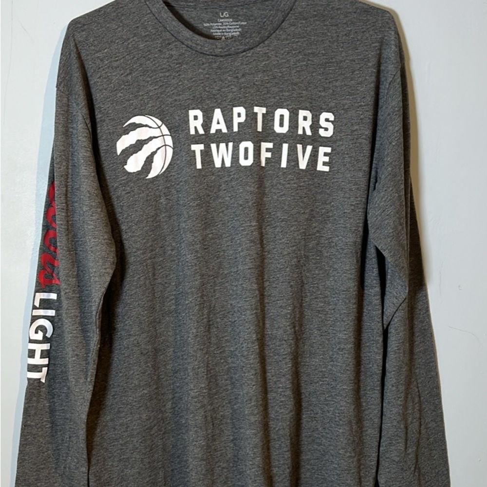 Raptors TwoFive Coors Long Sleeve Shirt - Gray